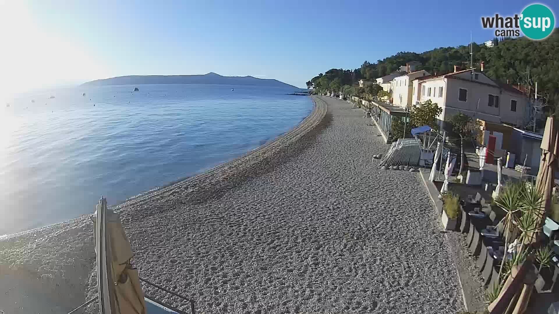 Web kamera Mošćenička Draga – plaža