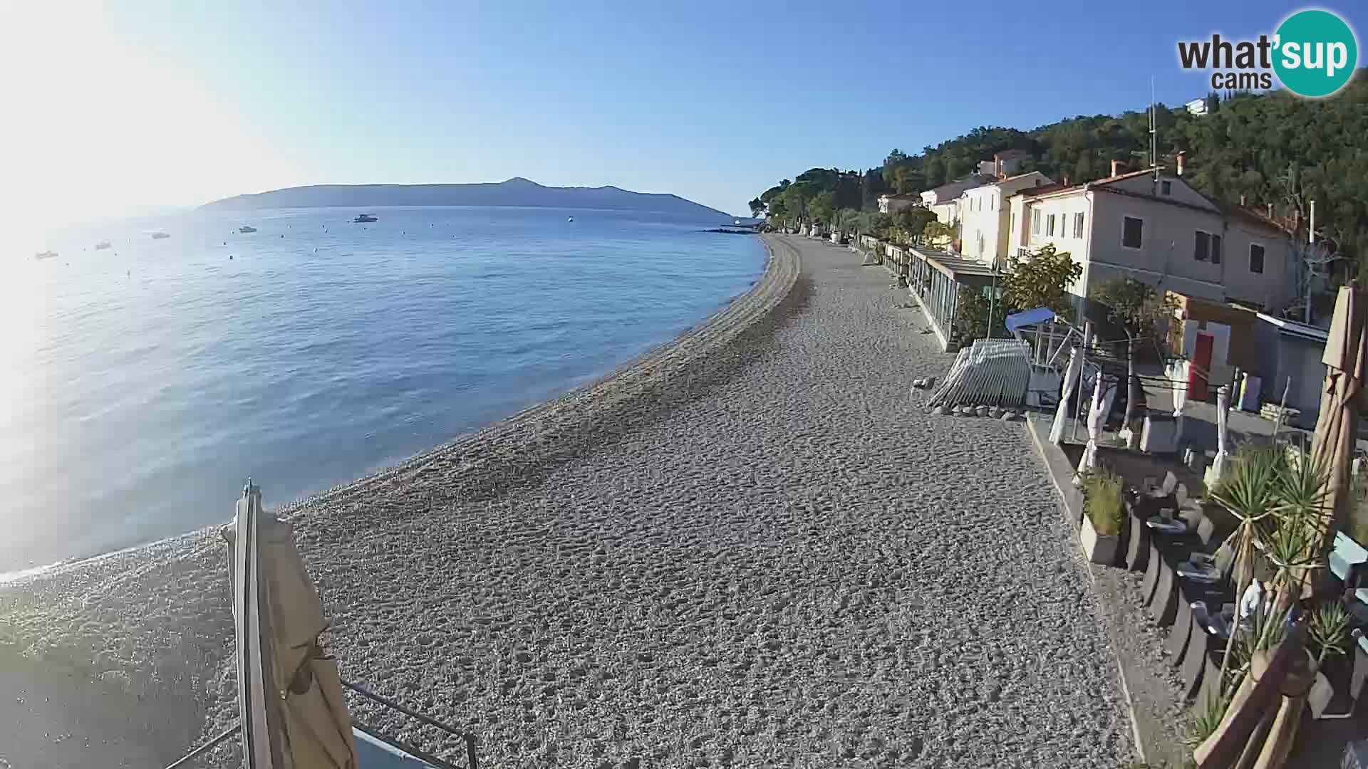 Live Cam Mošćenička Draga – plage