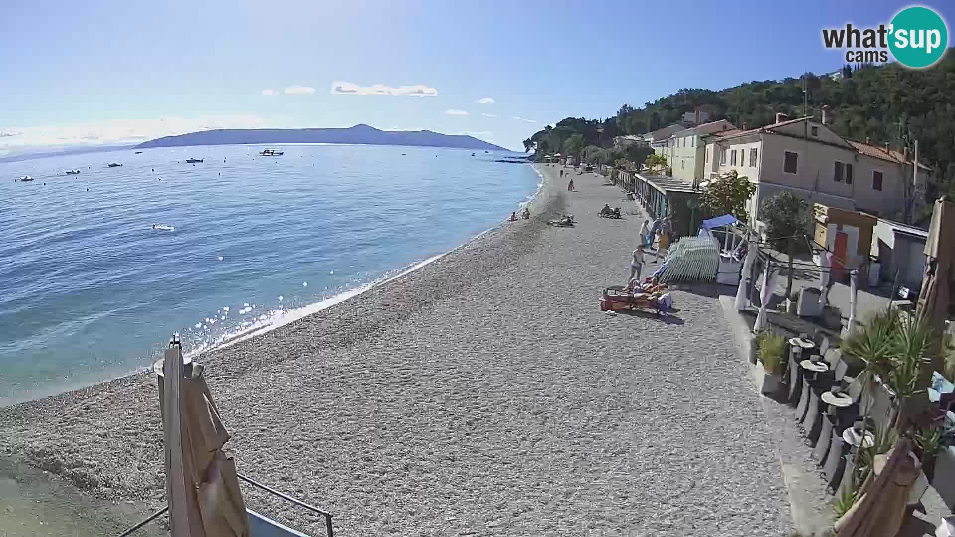 Live Cam Mošćenička Draga – plage