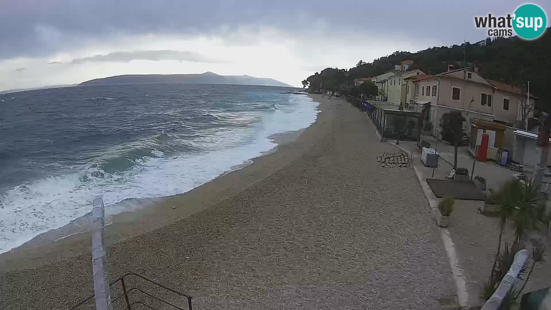 Livecam Draga di Moschiena – spiaggia