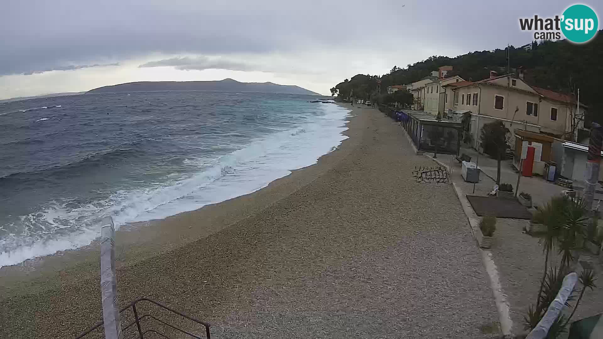 Livecam Draga di Moschiena – spiaggia