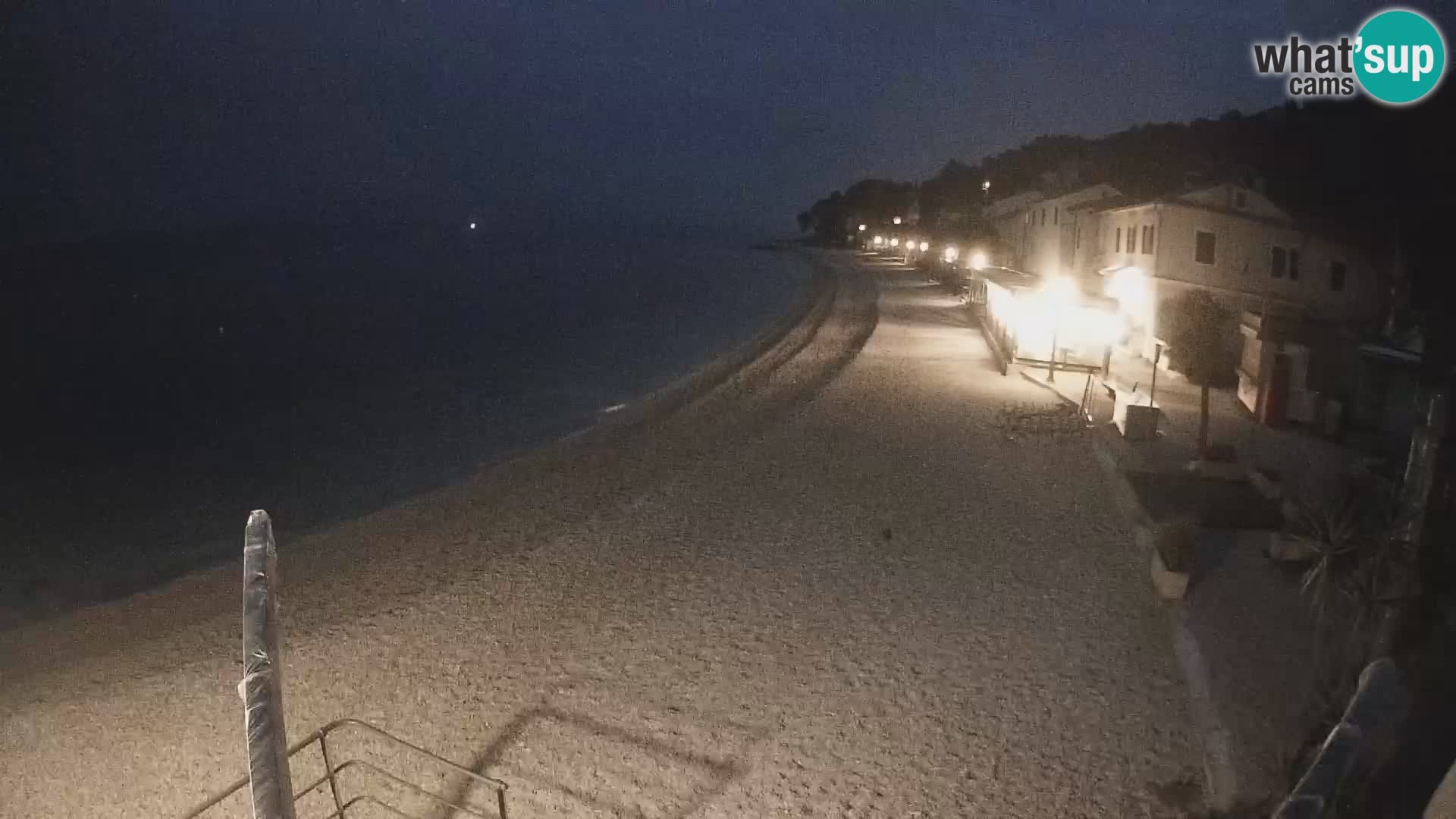 Mošćenička Draga webcam beach