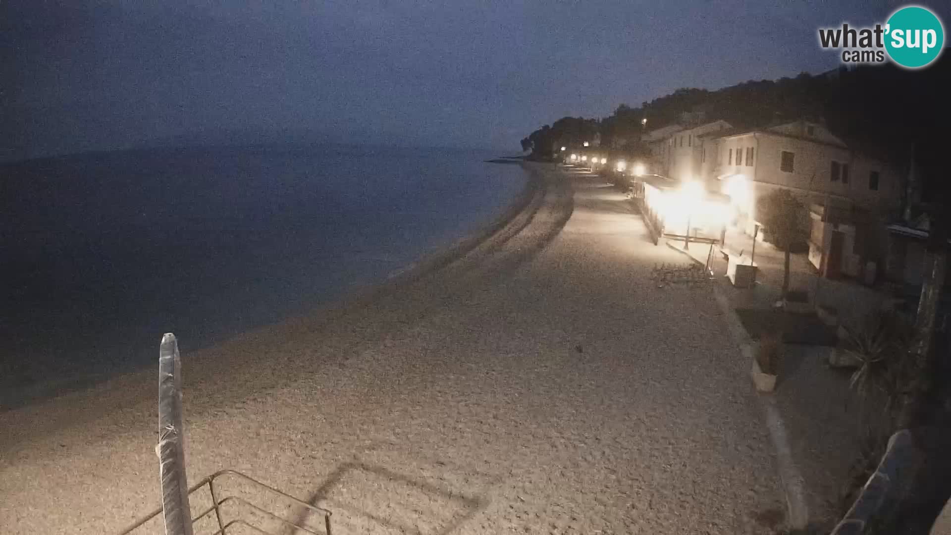 Mošćenička Draga webcam beach