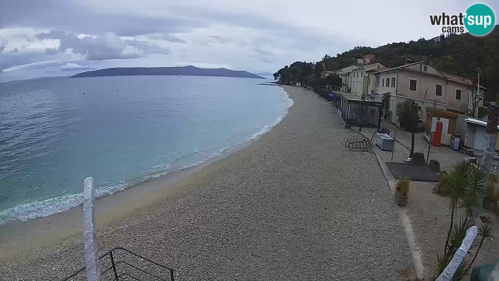 Livecam Draga di Moschiena – spiaggia