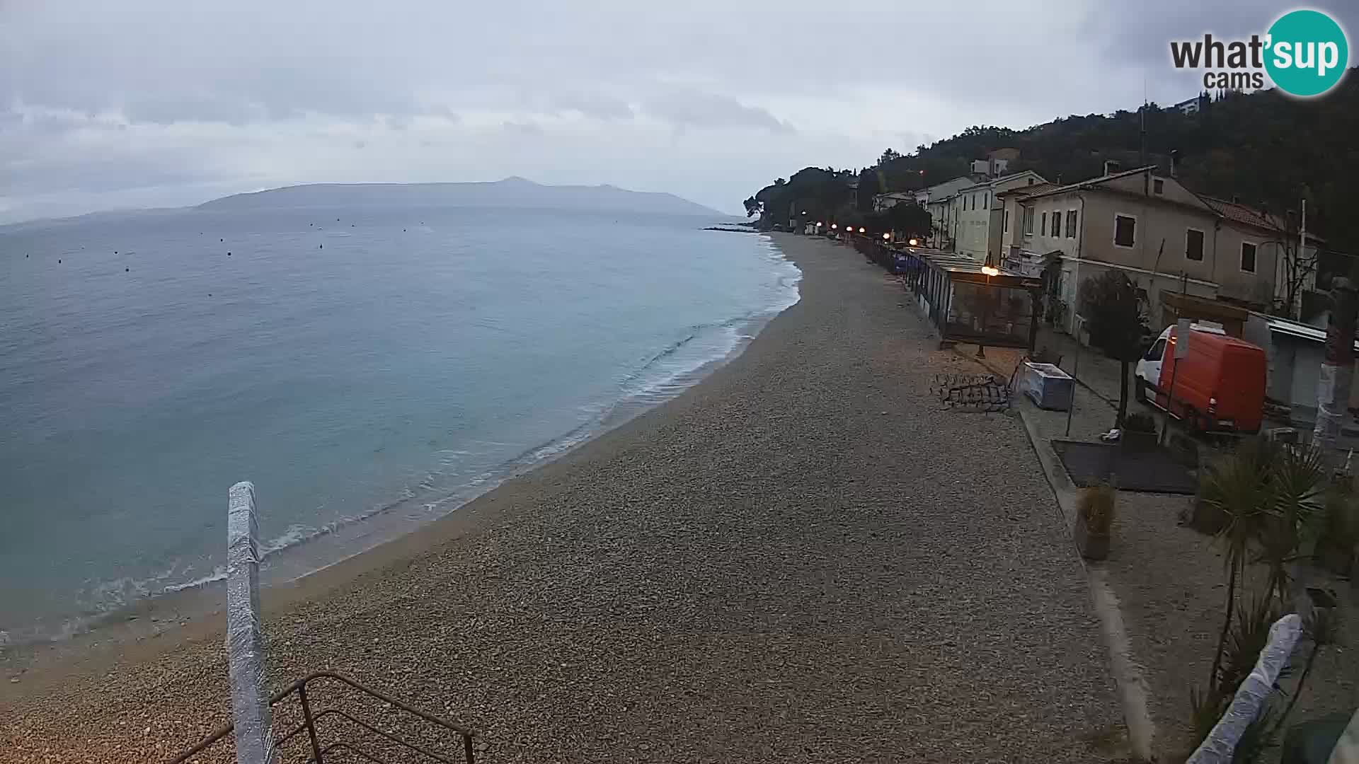 Kamera v živo Mošćenička Draga – plaža