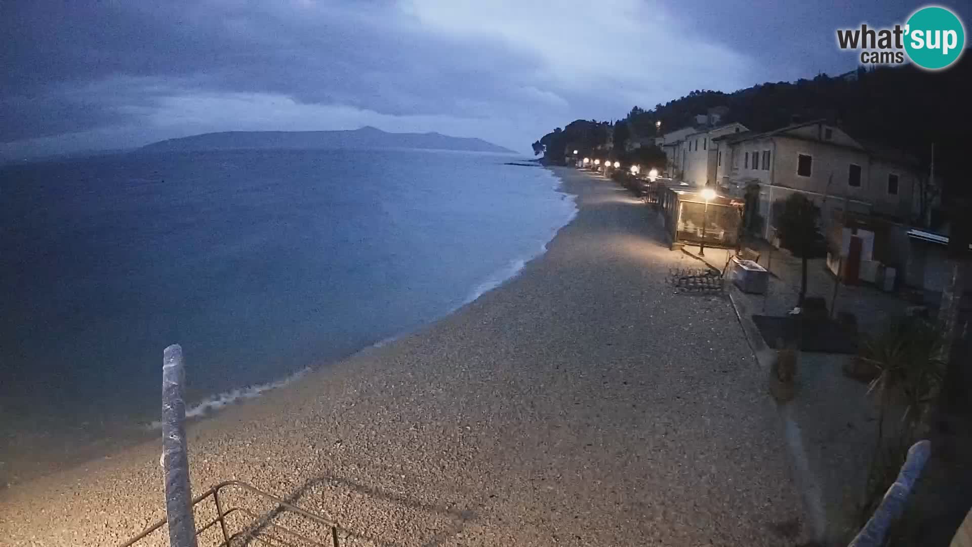 Livecam Draga di Moschiena – spiaggia