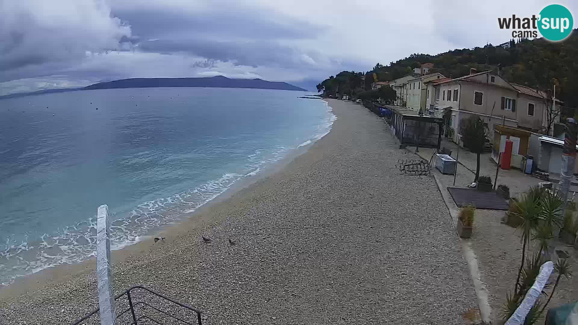 Kamera v živo Mošćenička Draga – plaža