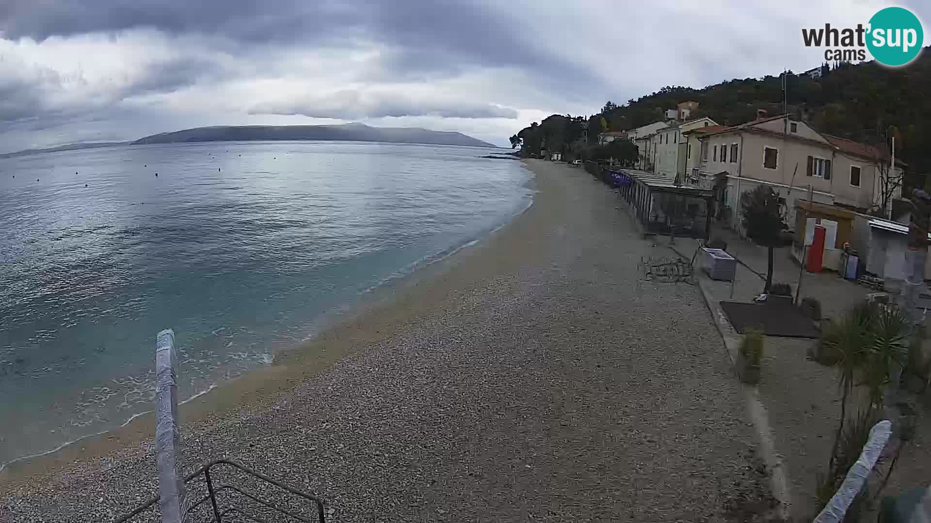 Livecam Draga di Moschiena – spiaggia