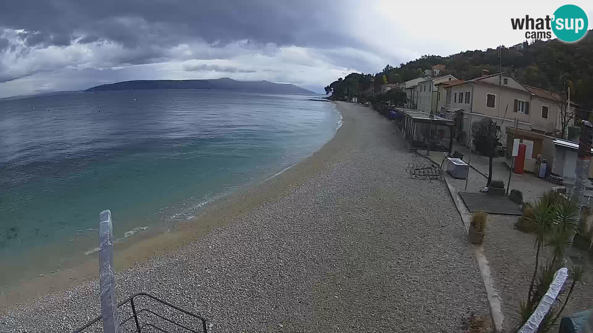 Kamera v živo Mošćenička Draga – plaža