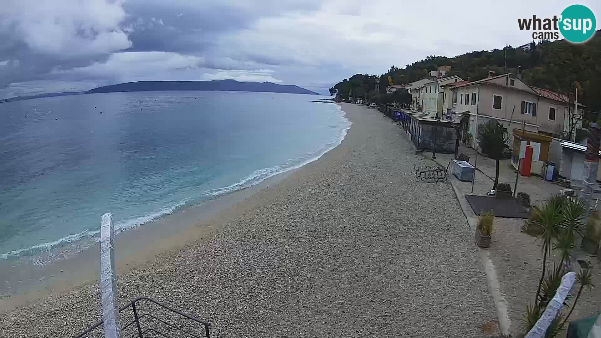 Webcam Mošćenička Draga – Strand