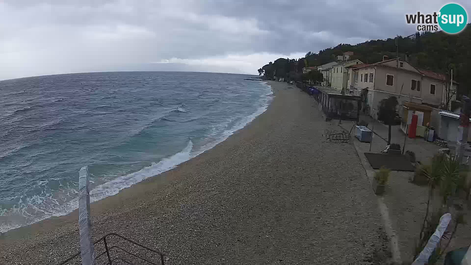 Kamera v živo Mošćenička Draga – plaža