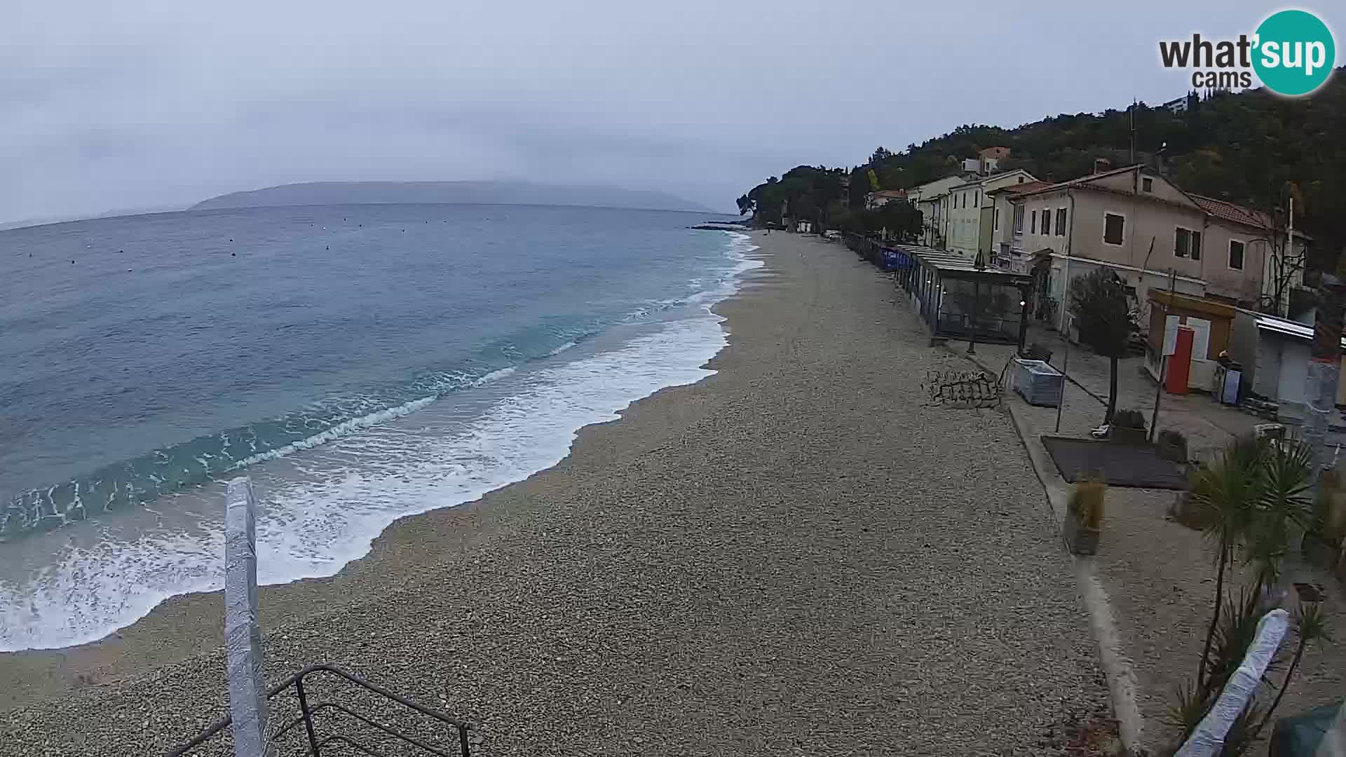 Kamera v živo Mošćenička Draga – plaža