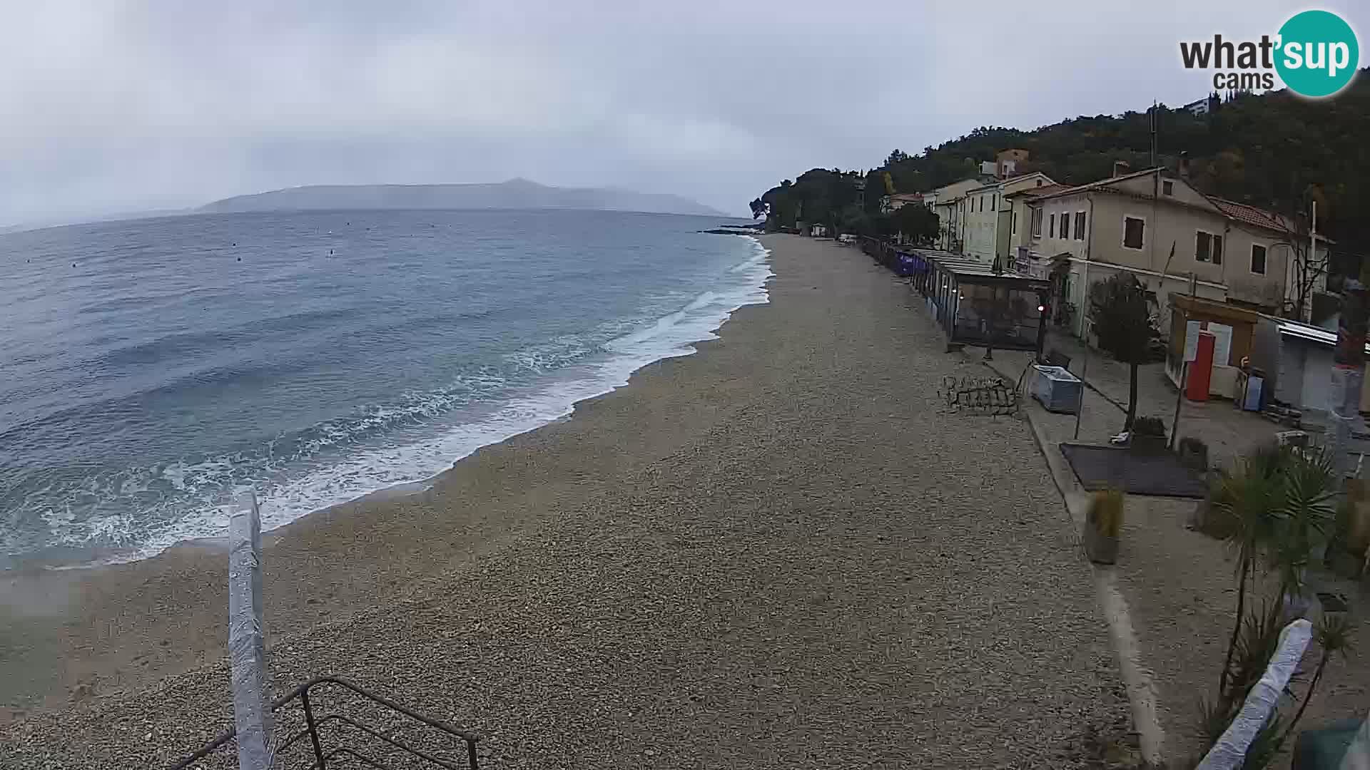 Kamera v živo Mošćenička Draga – plaža