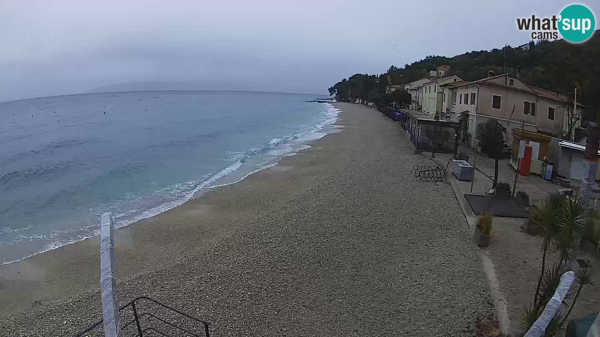 Kamera v živo Mošćenička Draga – plaža