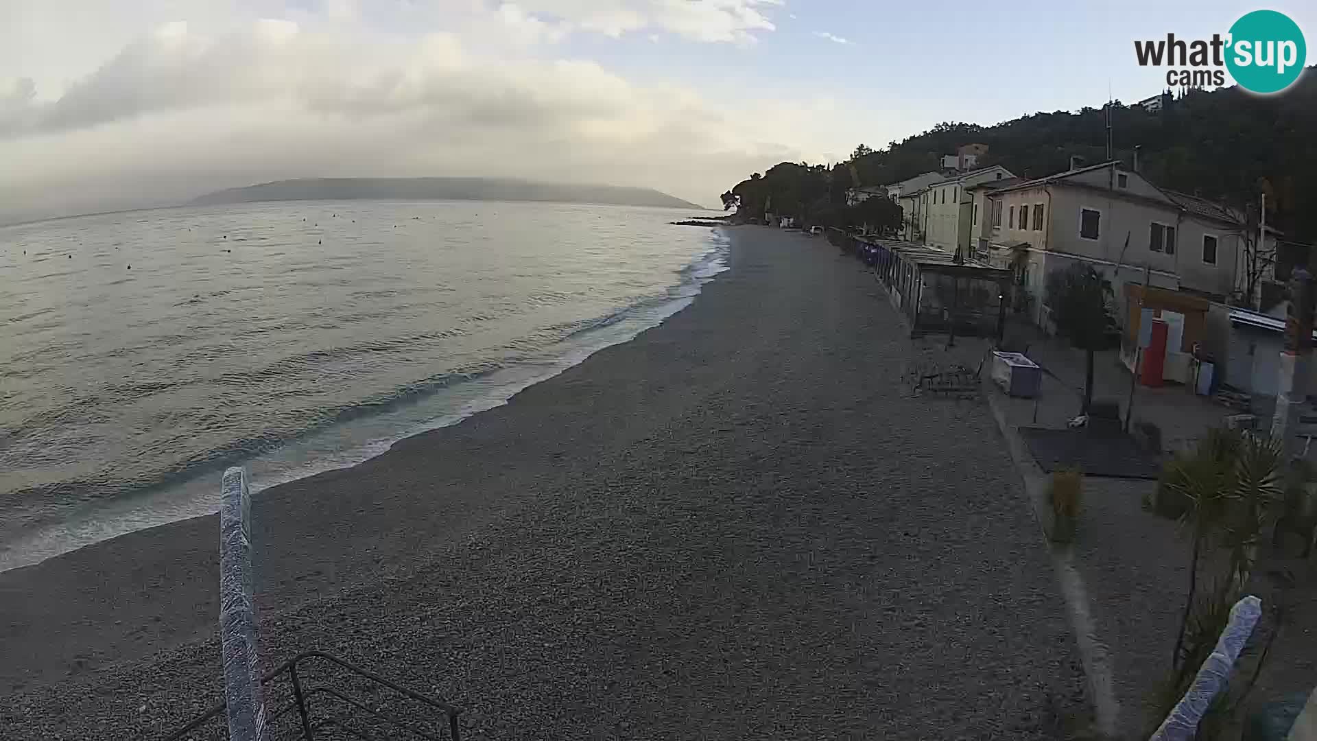 Livecam Draga di Moschiena – spiaggia