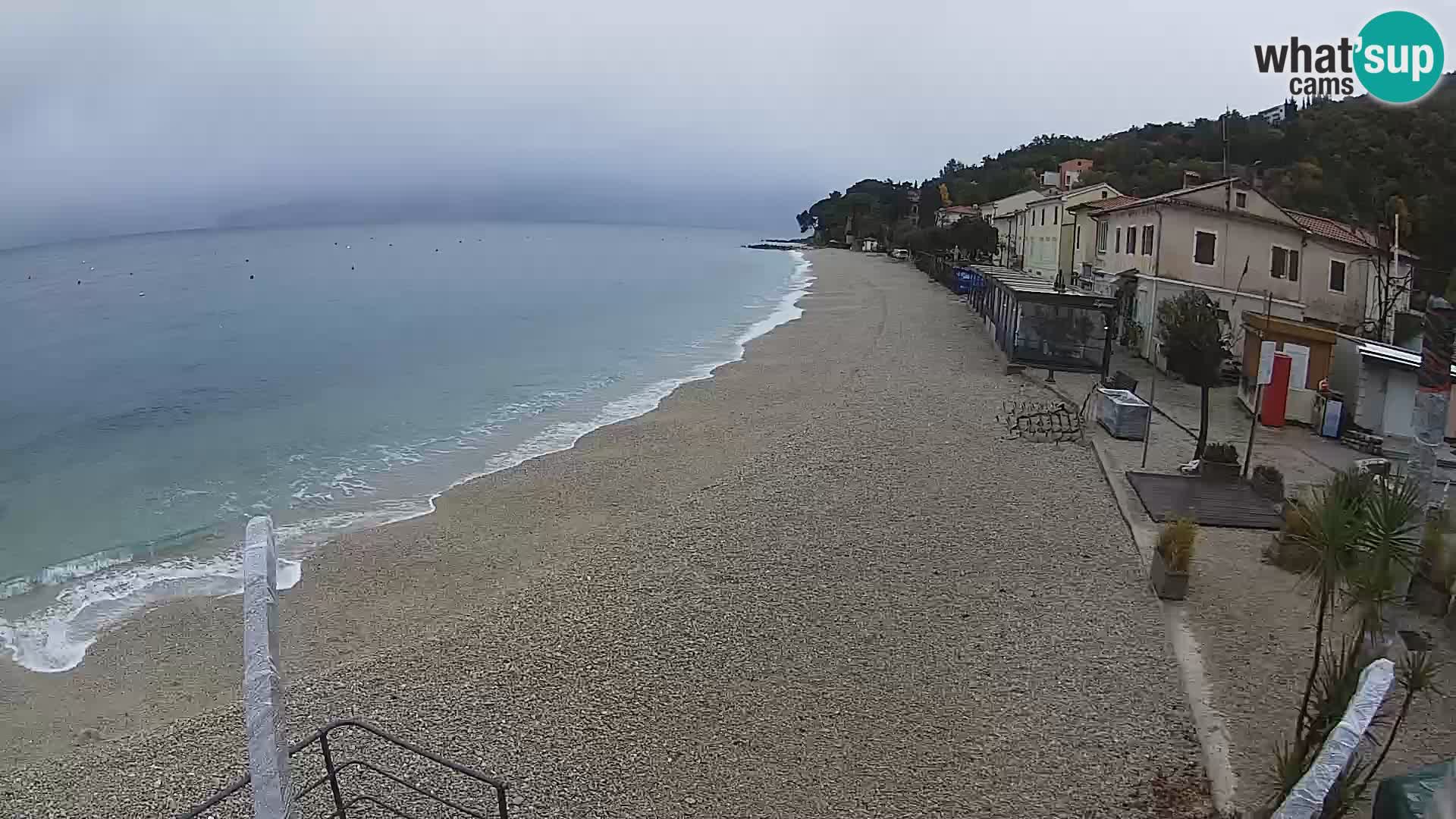 Livecam Draga di Moschiena – spiaggia