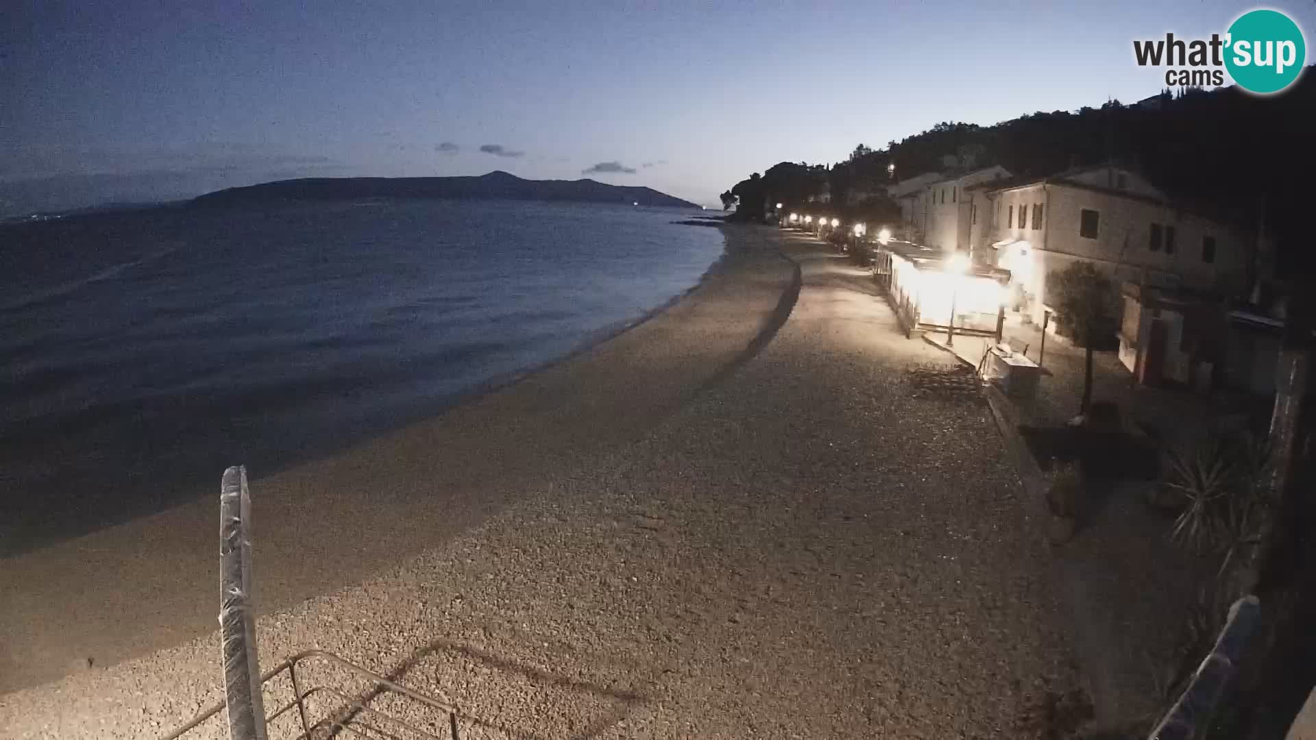 Livecam Draga di Moschiena – spiaggia