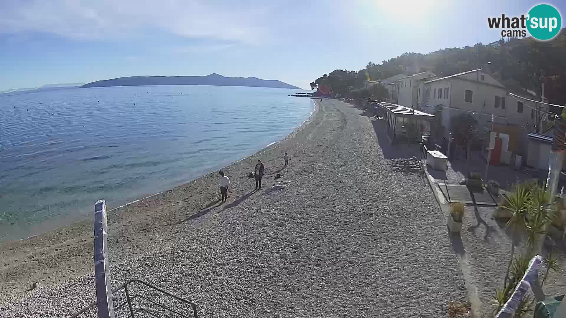 Kamera v živo Mošćenička Draga – plaža