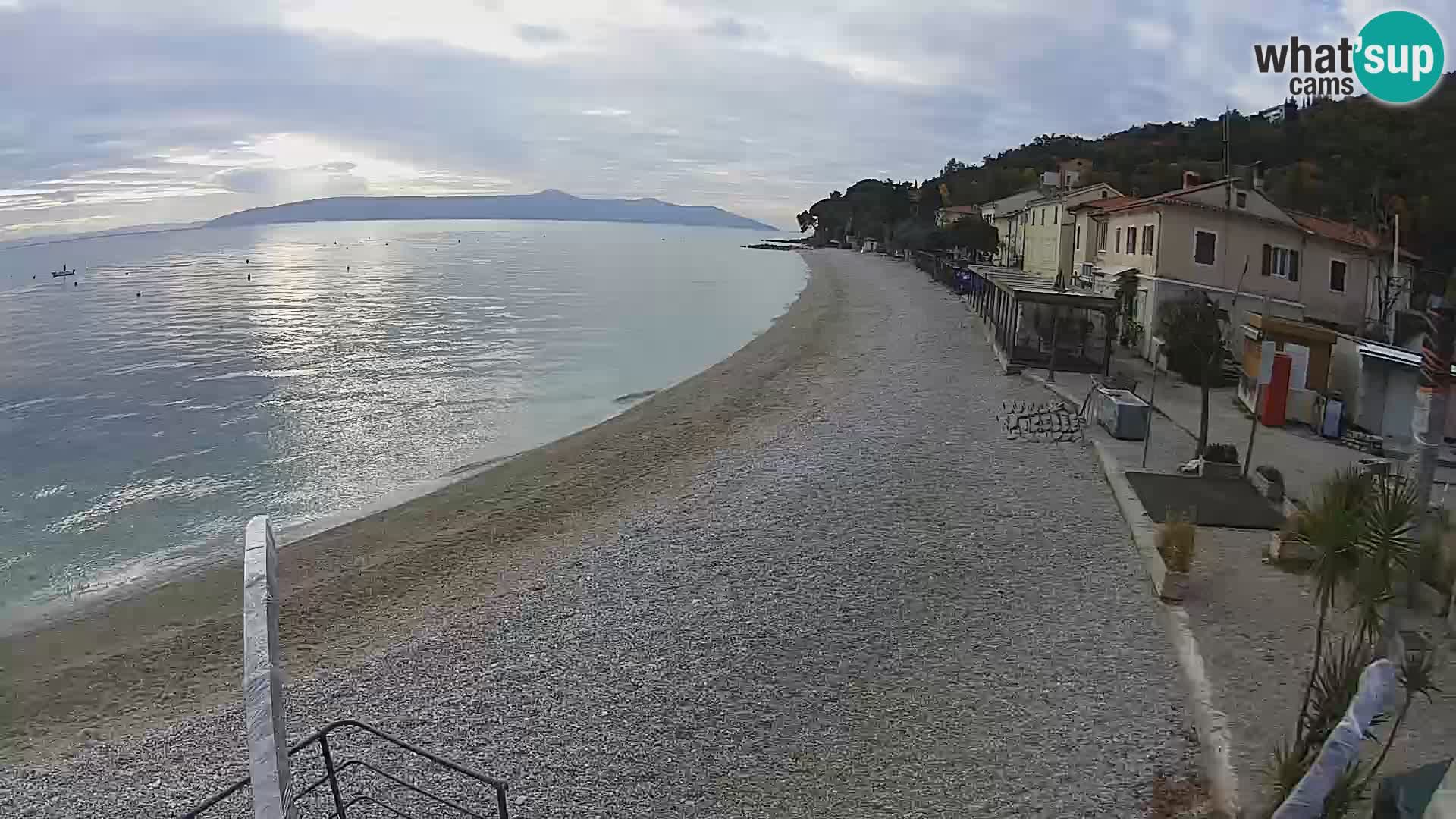 Web kamera Mošćenička Draga – plaža