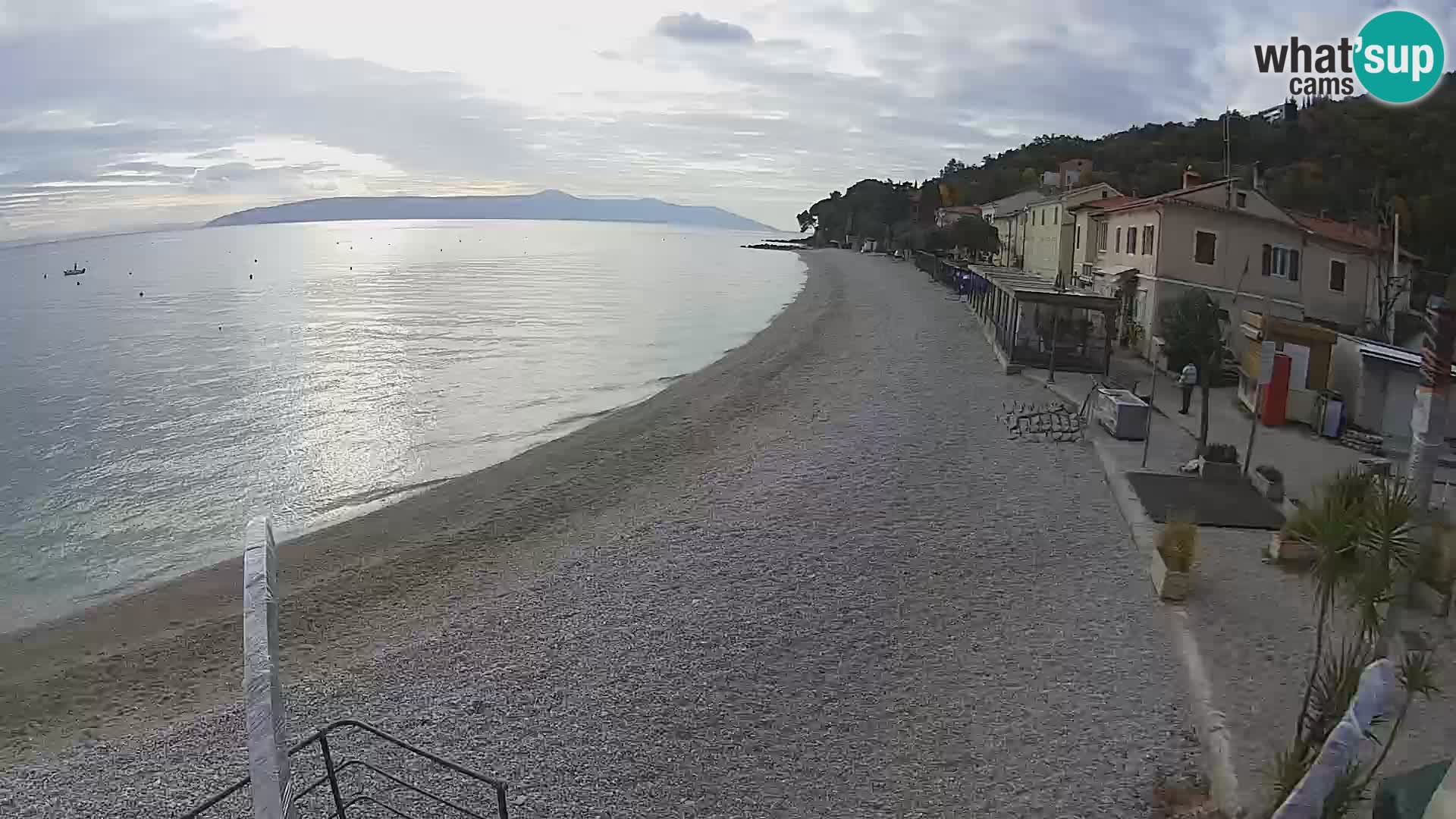 Web kamera Mošćenička Draga – plaža