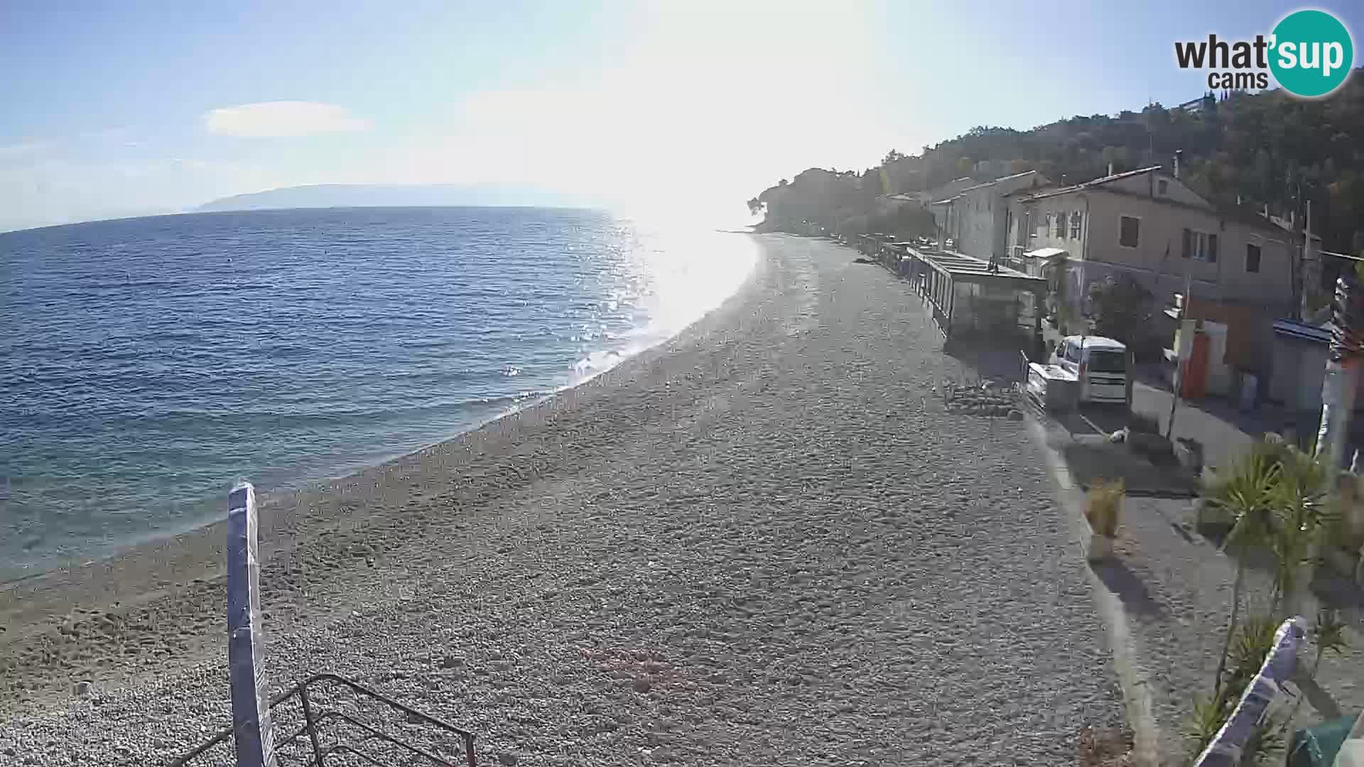 Kamera v živo Mošćenička Draga – plaža