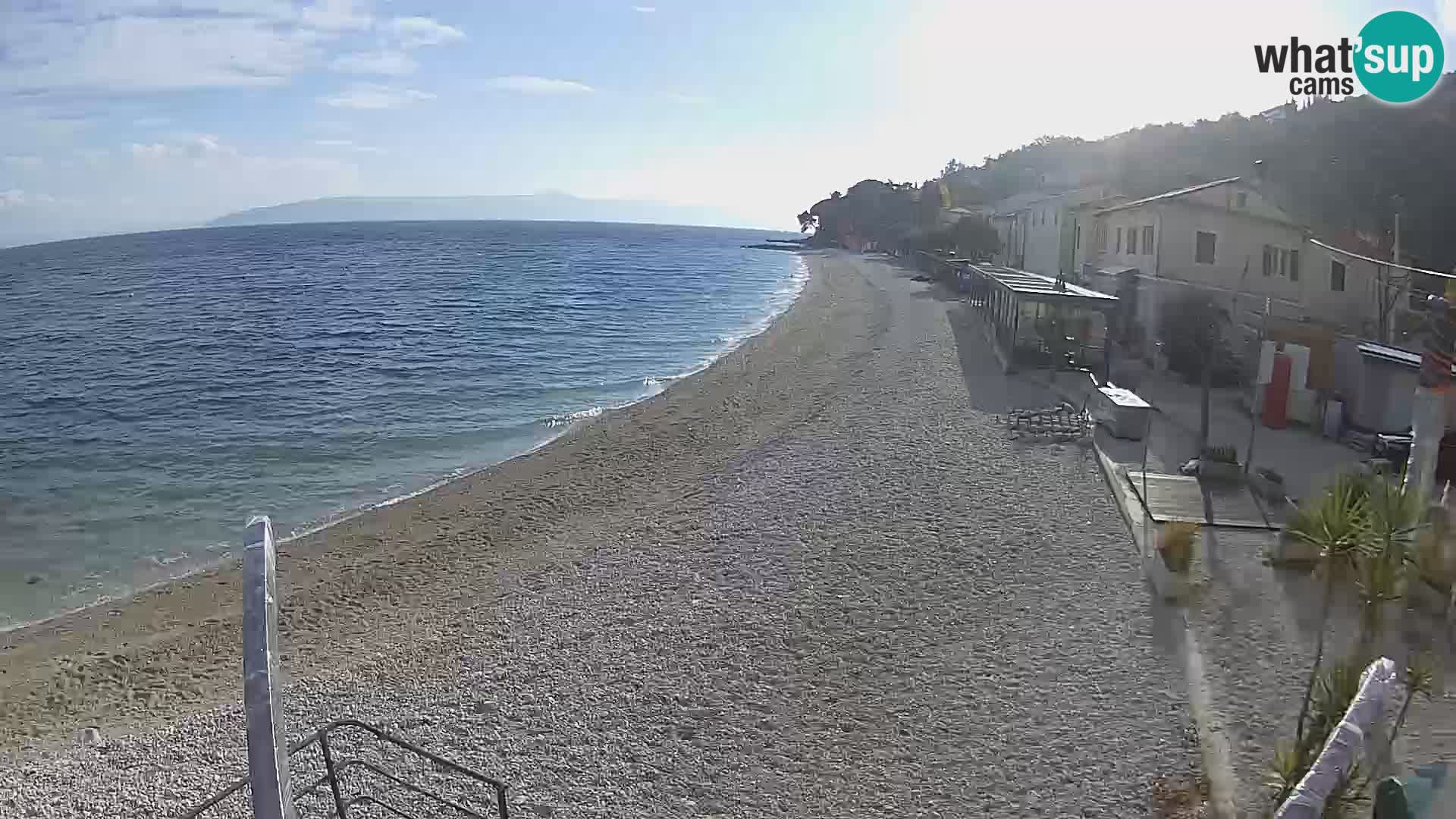 Web kamera Mošćenička Draga – plaža