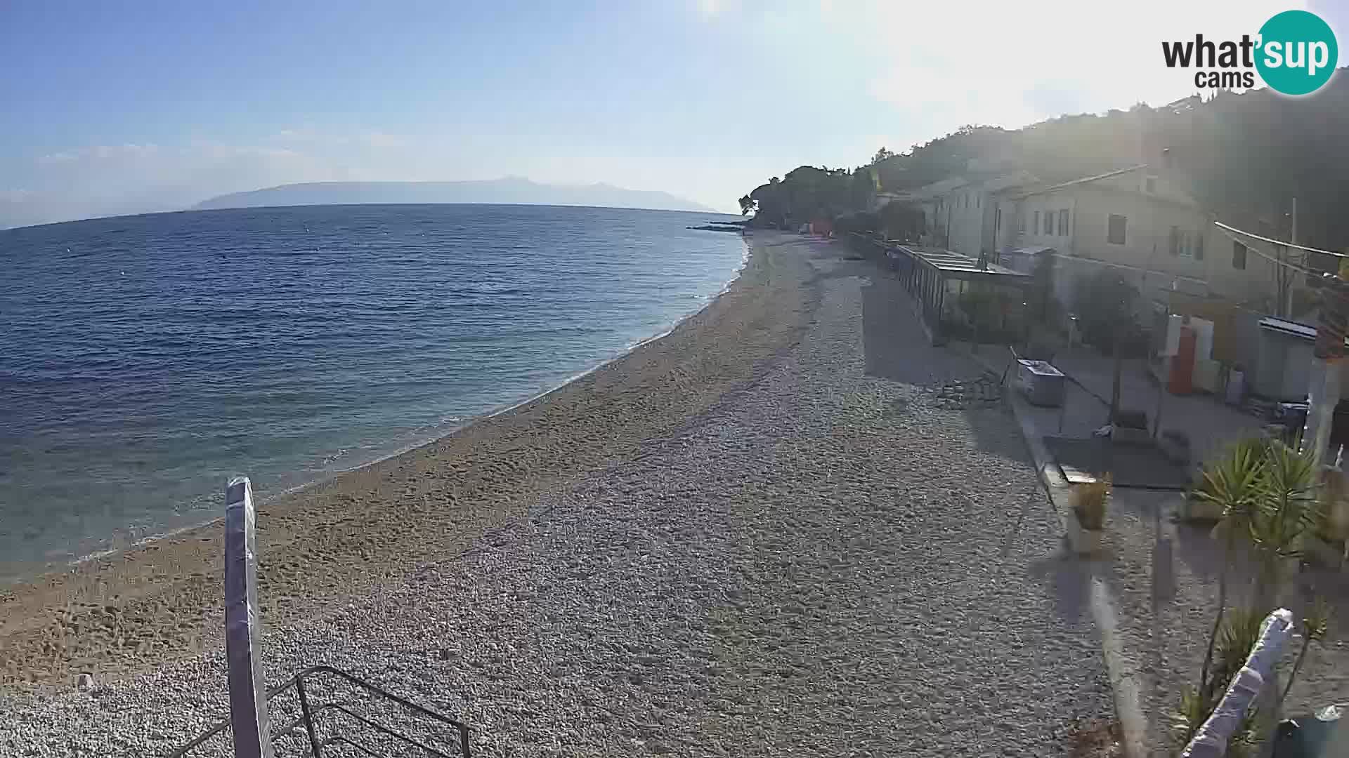 Livecam Draga di Moschiena – spiaggia