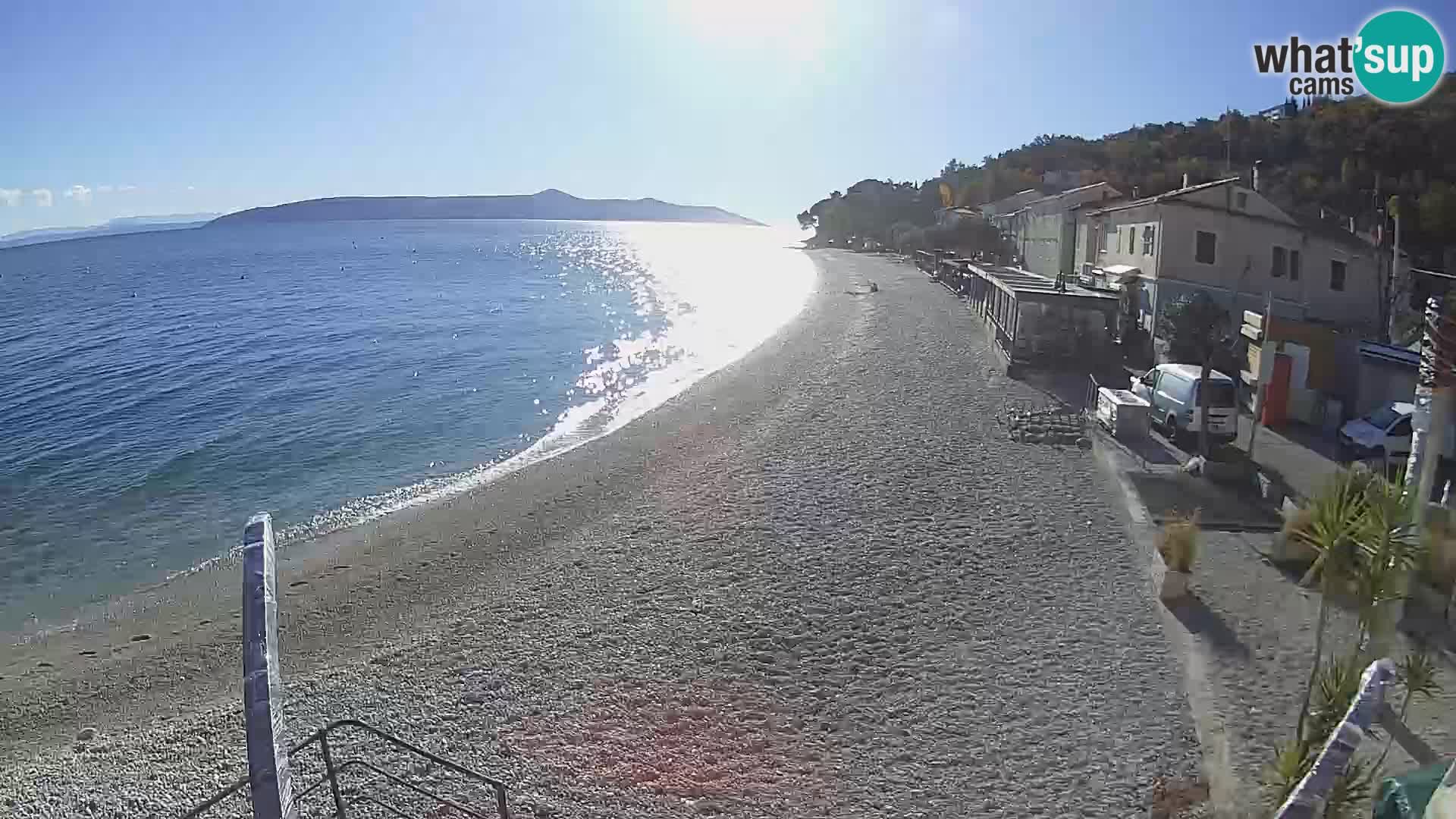 Livecam Draga di Moschiena – spiaggia