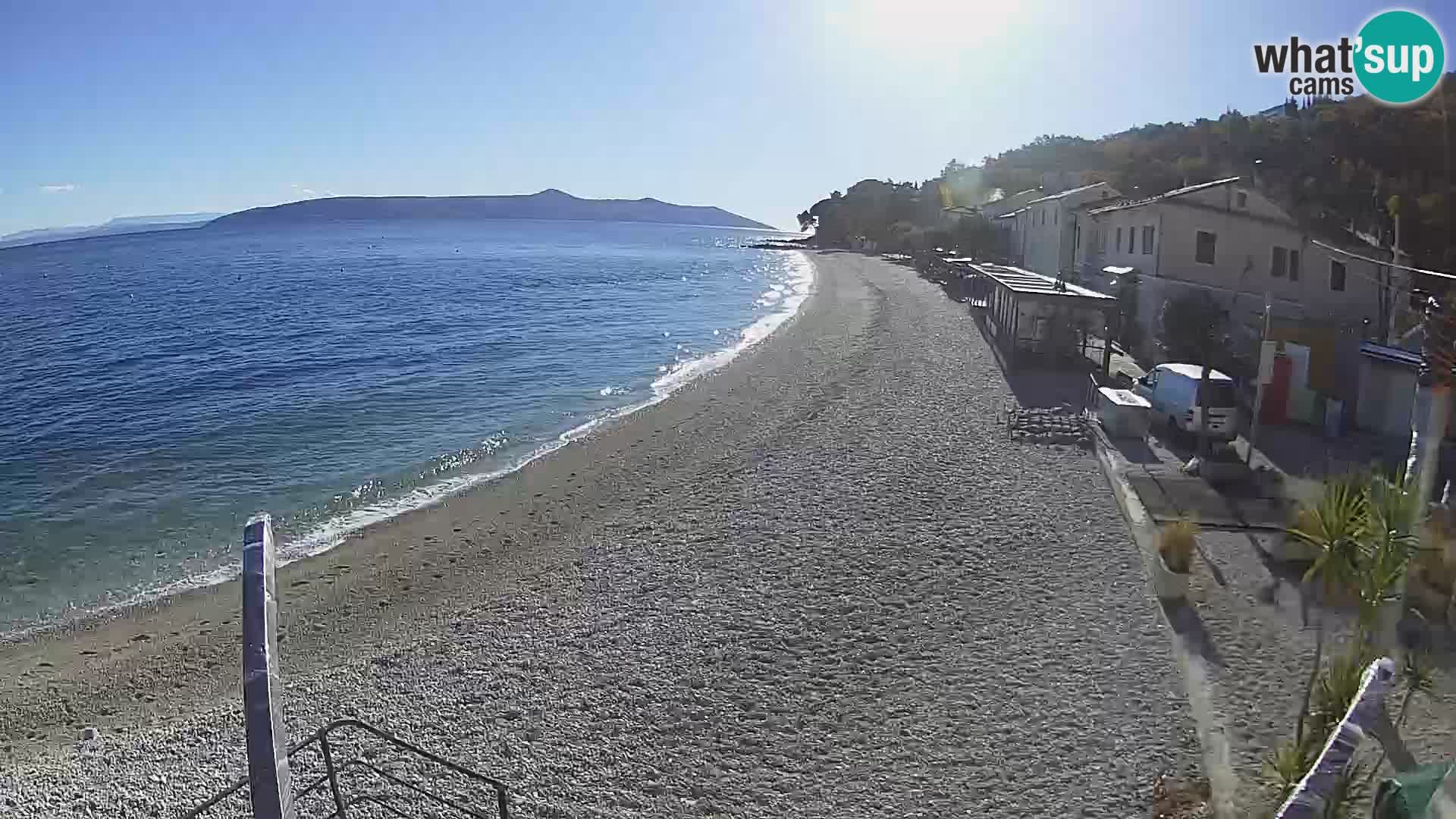 Livecam Draga di Moschiena – spiaggia