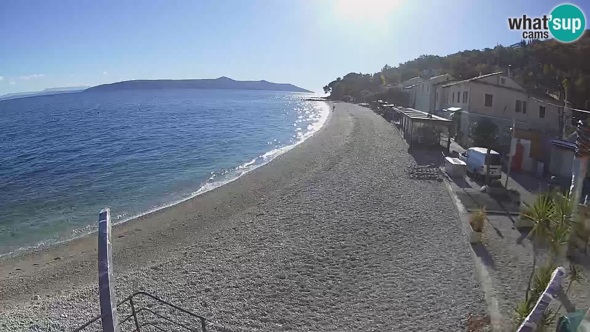 Web kamera Mošćenička Draga – plaža