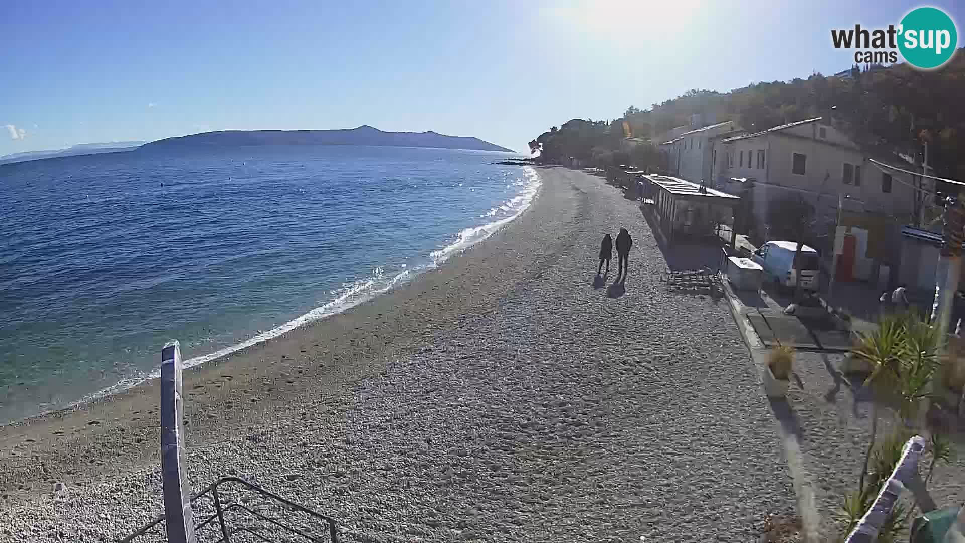 Livecam Draga di Moschiena – spiaggia