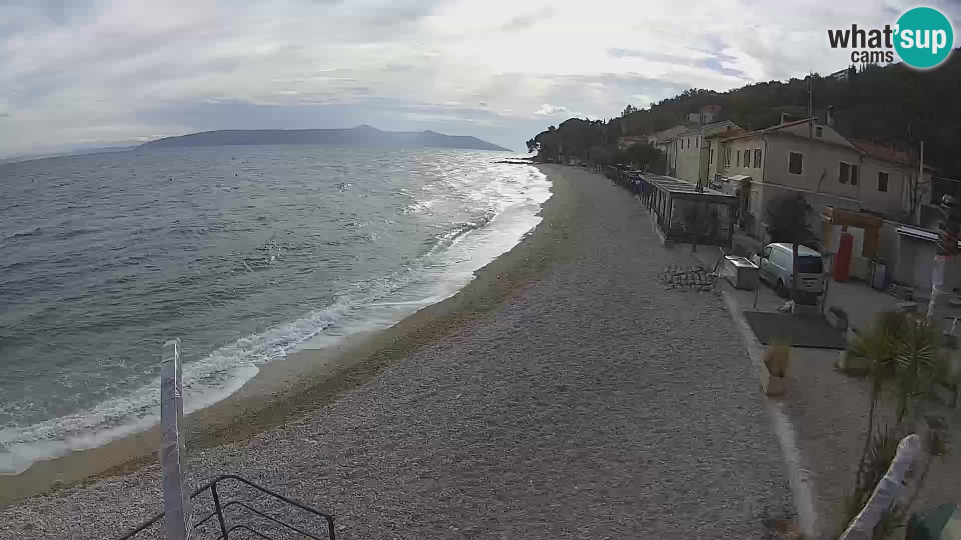 Kamera v živo Mošćenička Draga – plaža