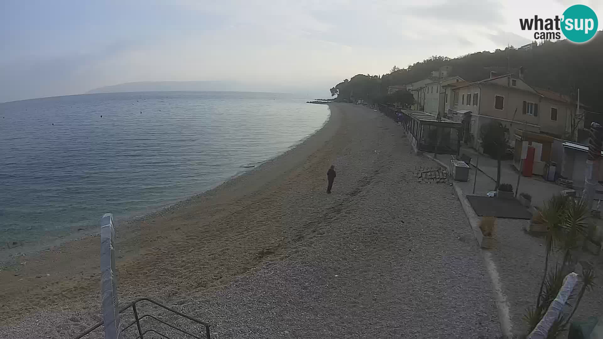 Livecam Draga di Moschiena – spiaggia