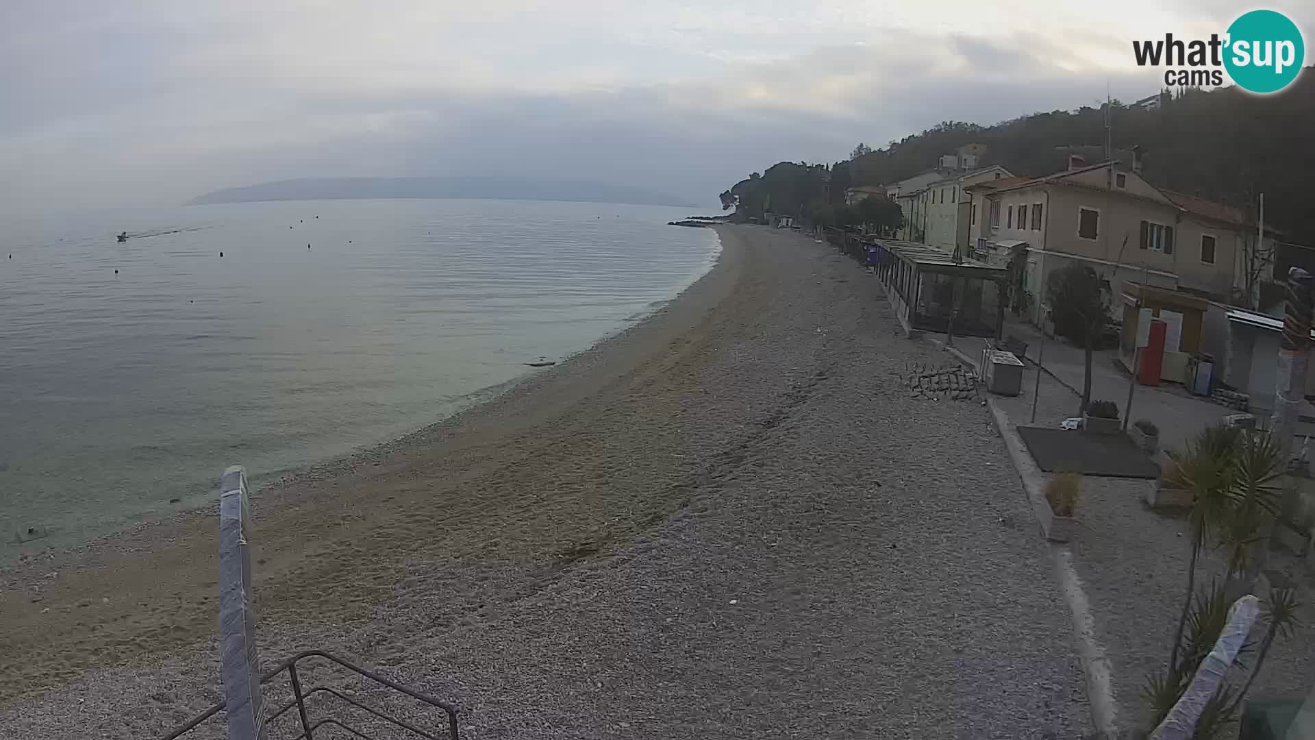 Livecam Draga di Moschiena – spiaggia