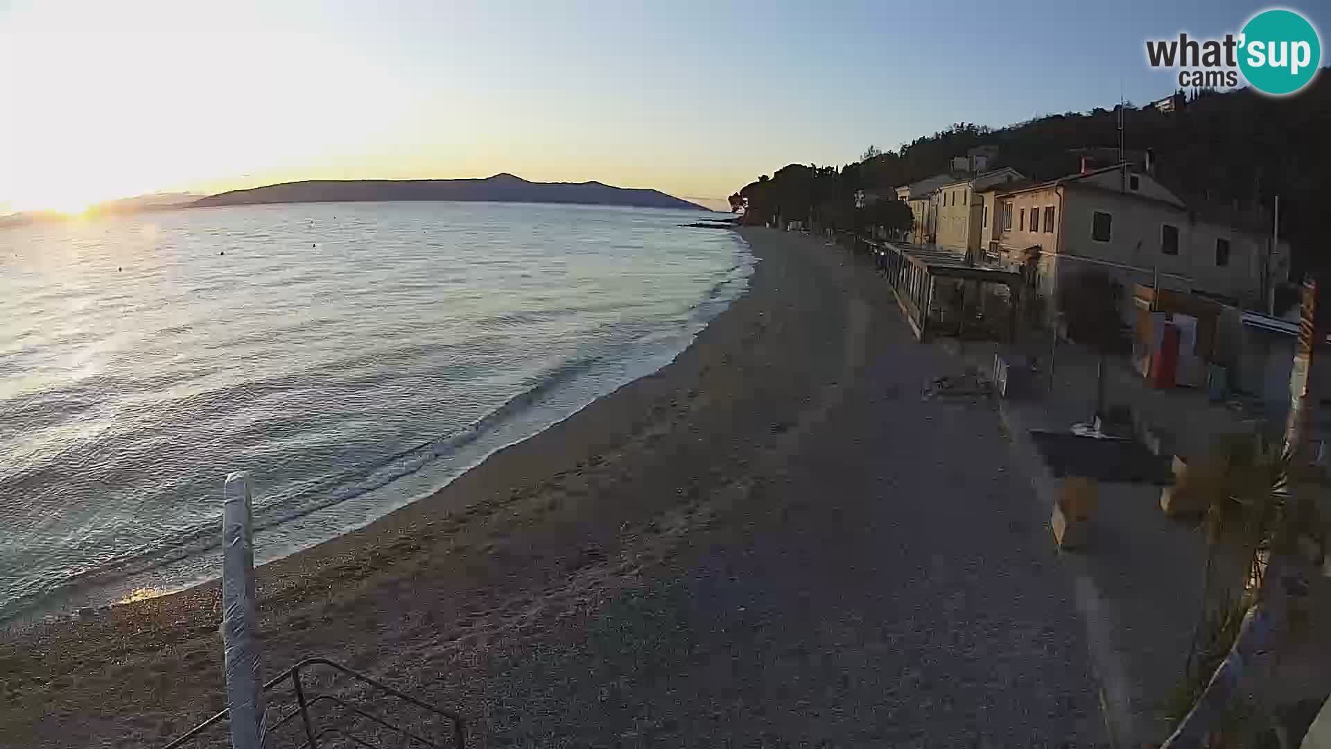 Live Cam Mošćenička Draga – plage