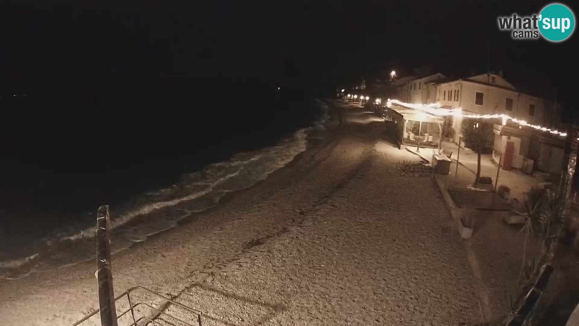 Mošćenička Draga webcam beach