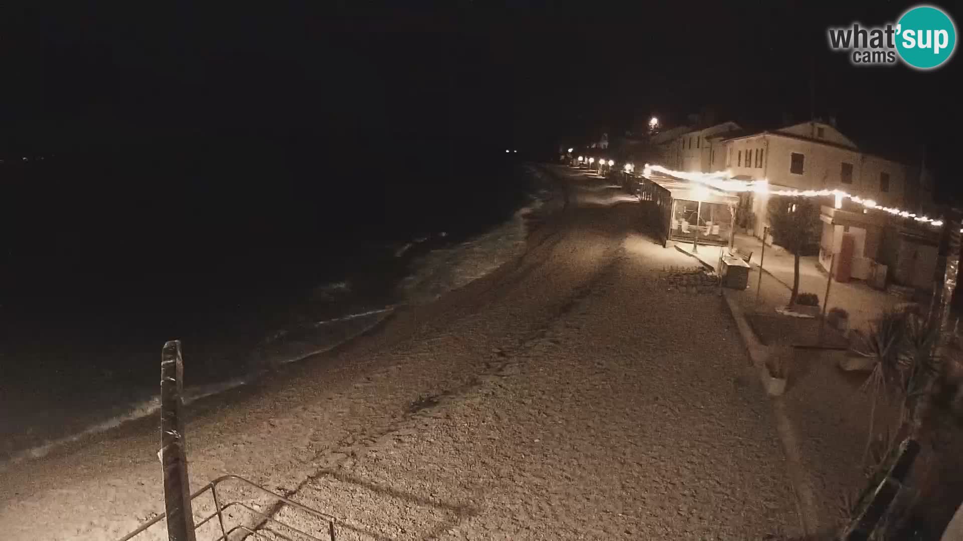 Webcam Mošćenička Draga – Strand