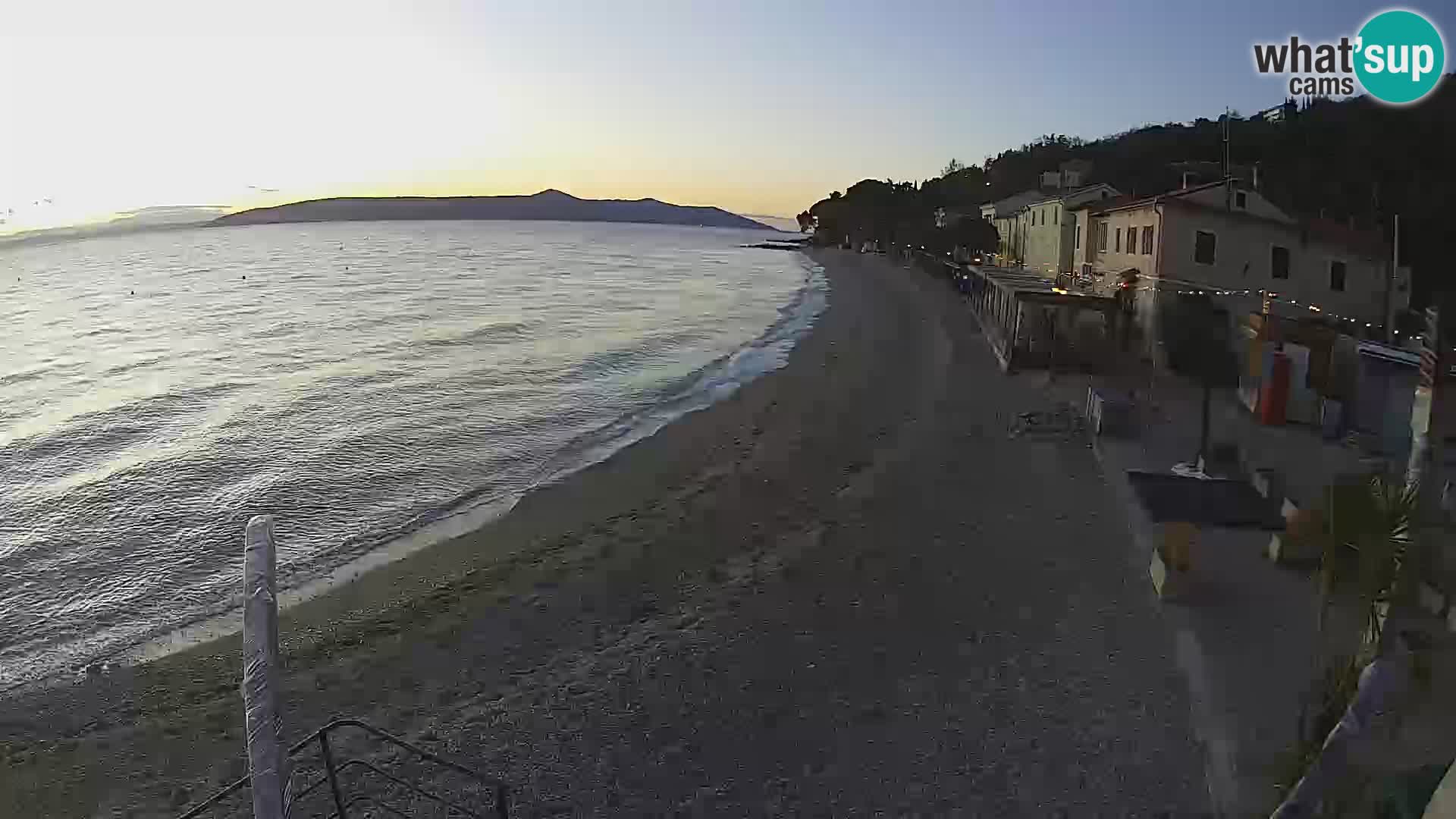 Live Cam Mošćenička Draga – plage