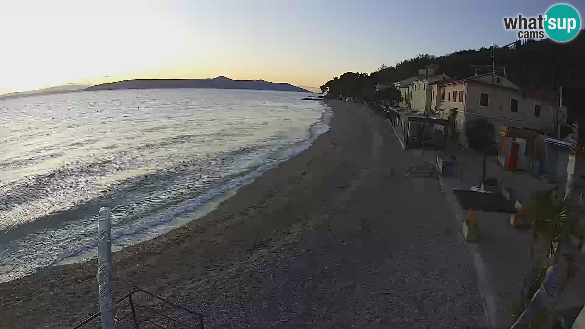 Kamera v živo Mošćenička Draga – plaža