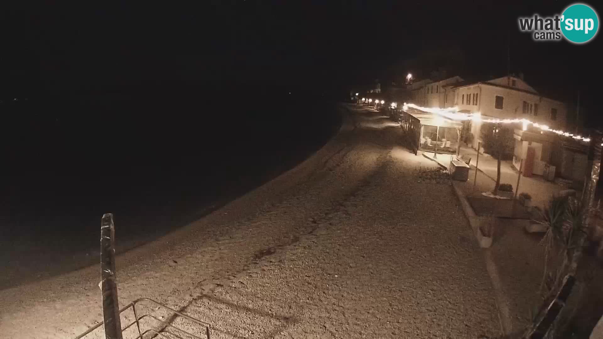 Mošćenička Draga webcam beach