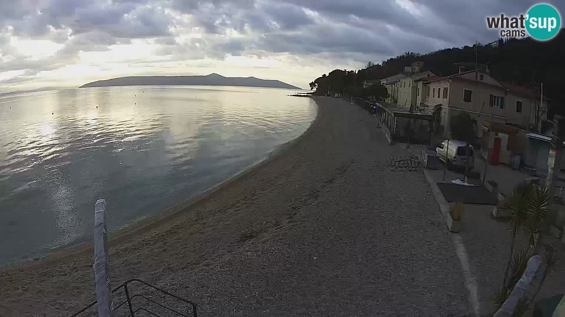 Livecam Draga di Moschiena – spiaggia