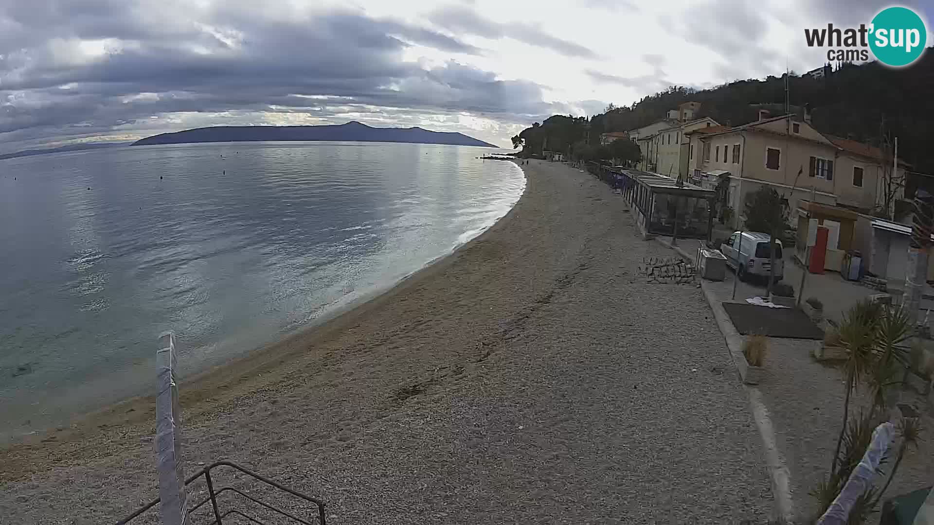 Web kamera Mošćenička Draga – plaža