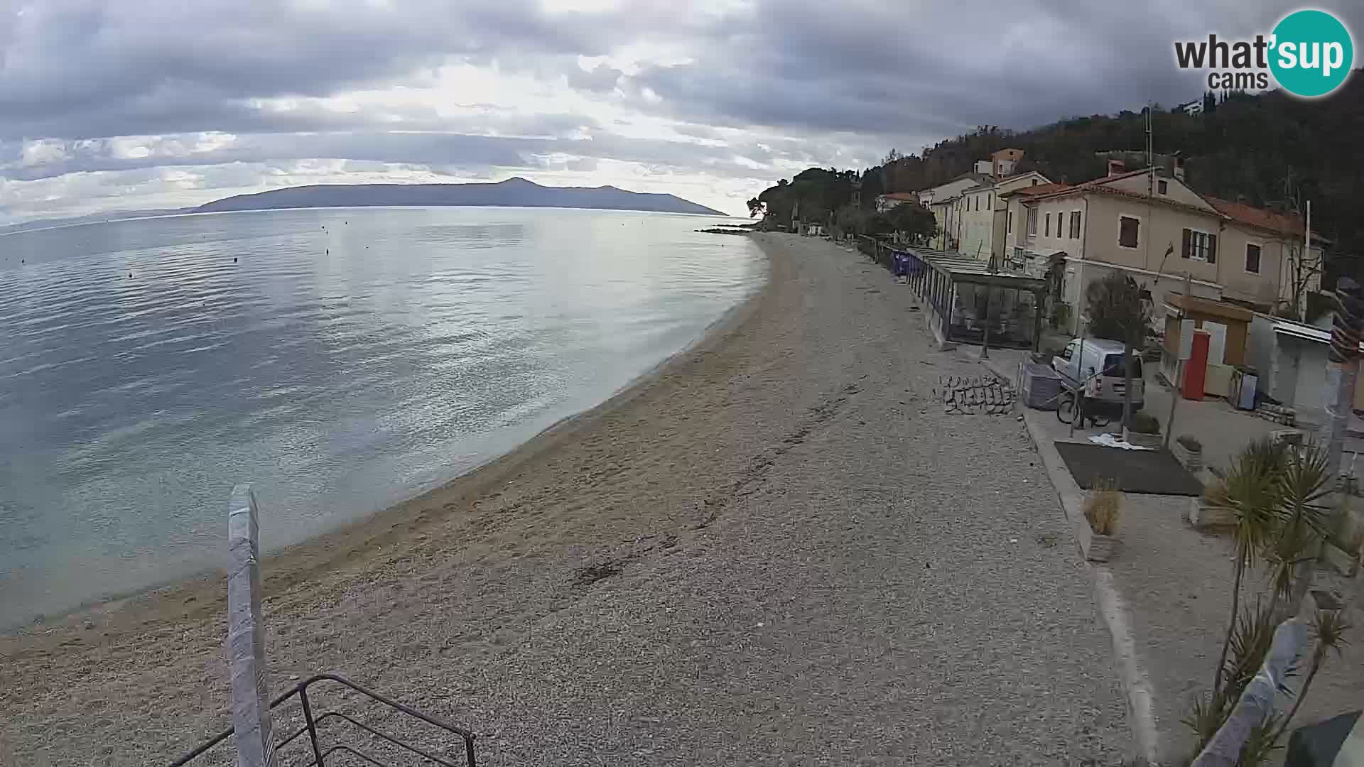 Web kamera Mošćenička Draga – plaža