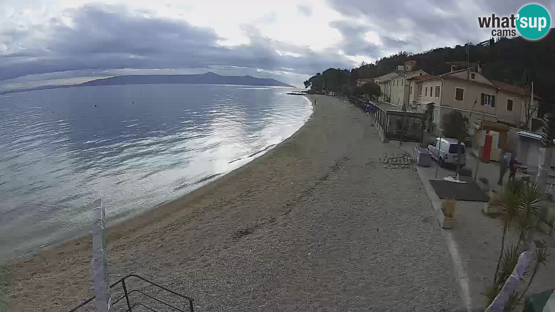 Kamera v živo Mošćenička Draga – plaža