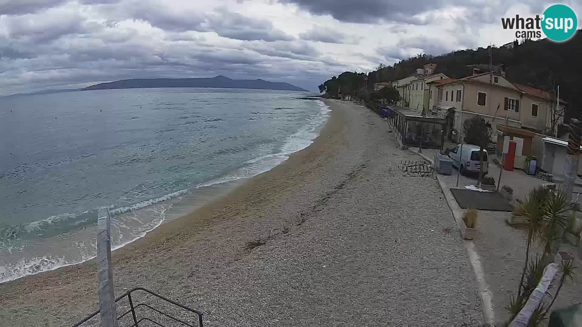 Web kamera Mošćenička Draga – plaža