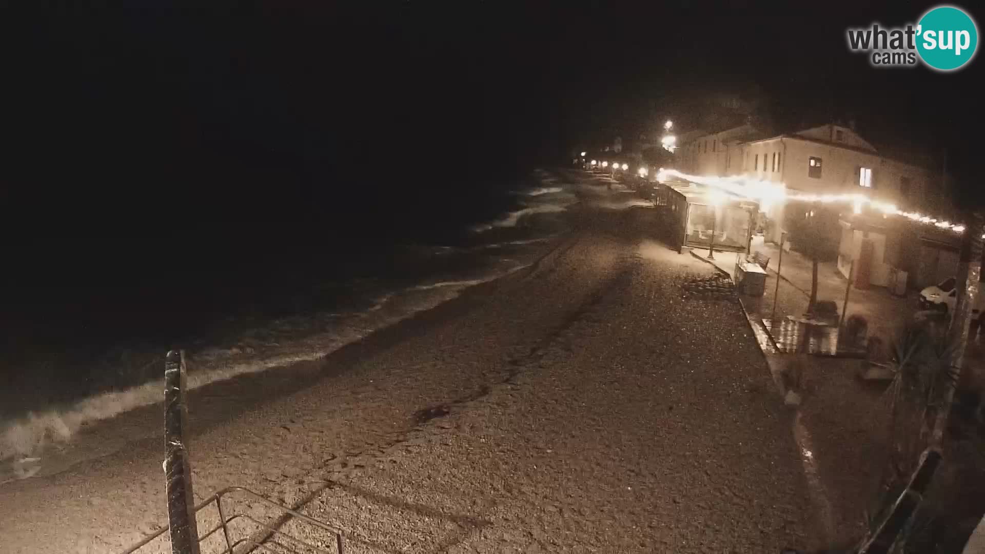 Mošćenička Draga webcam beach