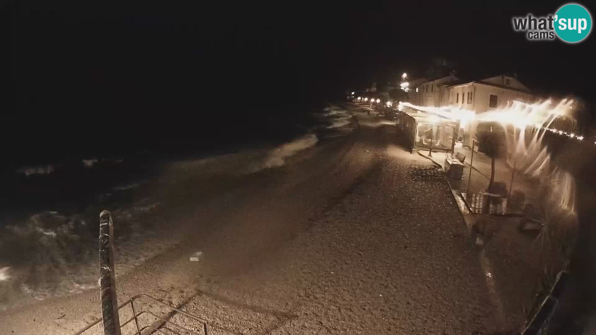 Mošćenička Draga webcam beach