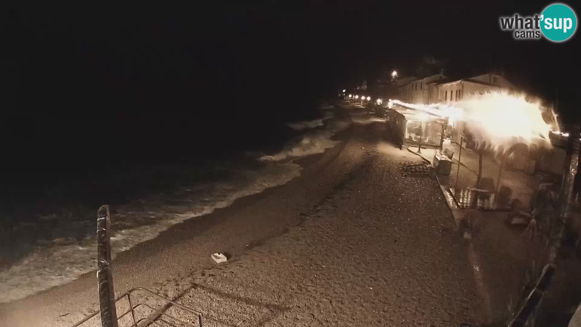 Webcam Mošćenička Draga – Strand