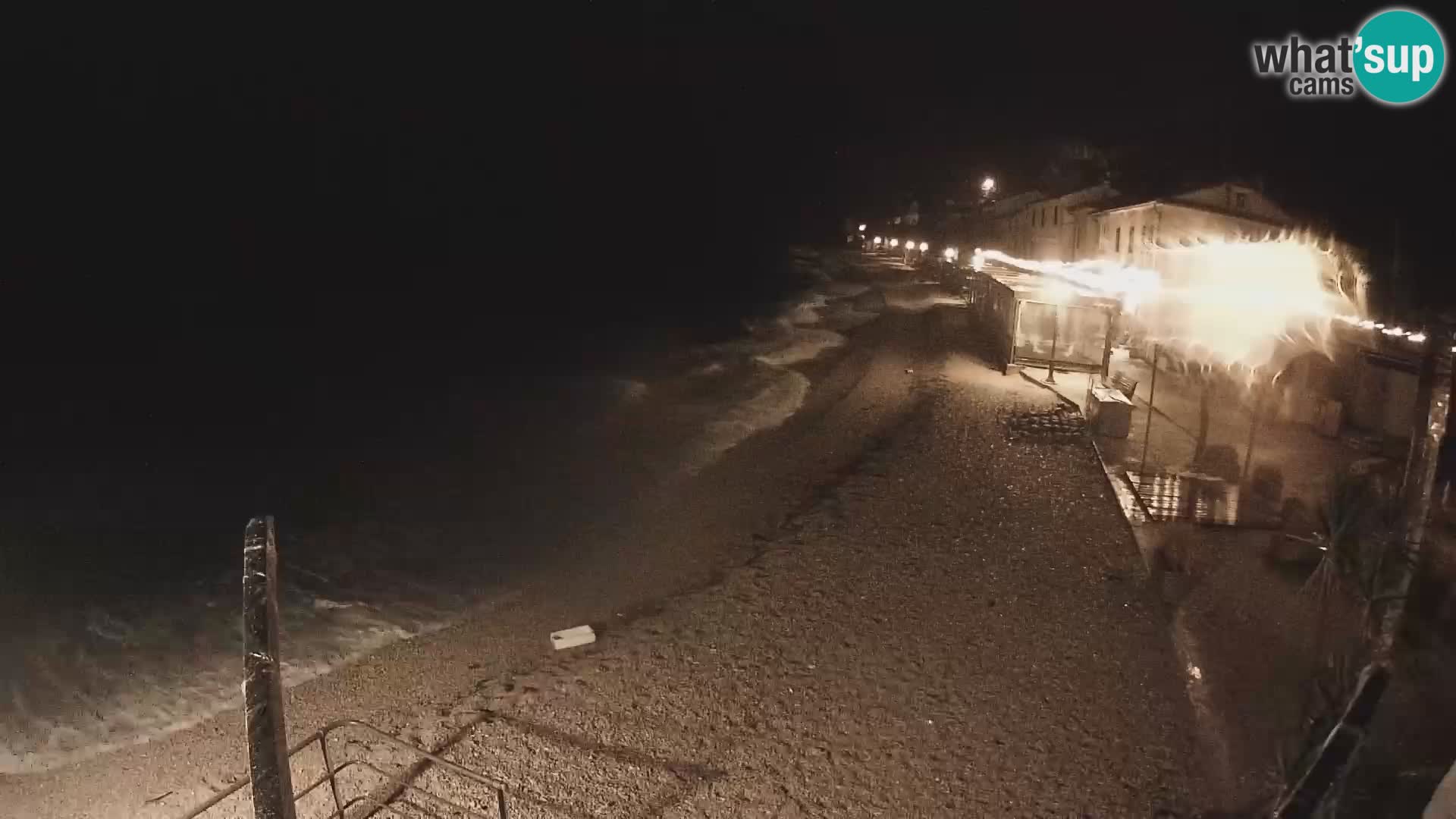 Mošćenička Draga webcam beach