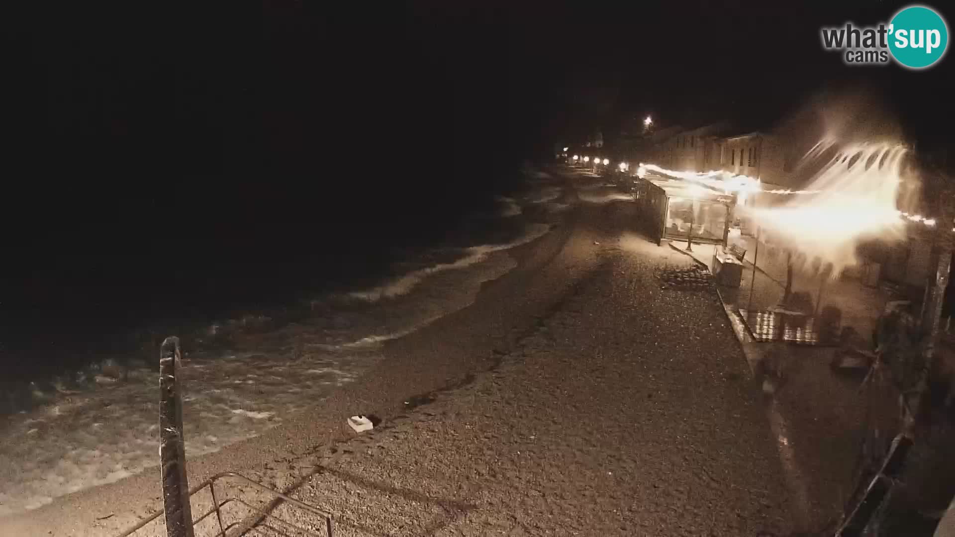 Mošćenička Draga webcam beach